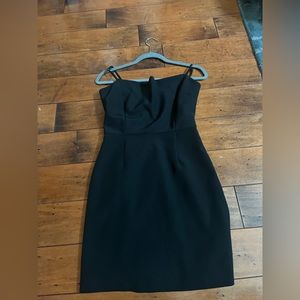 Gianni Bini Black Mini dress with cowl neck (NEVER WORN)